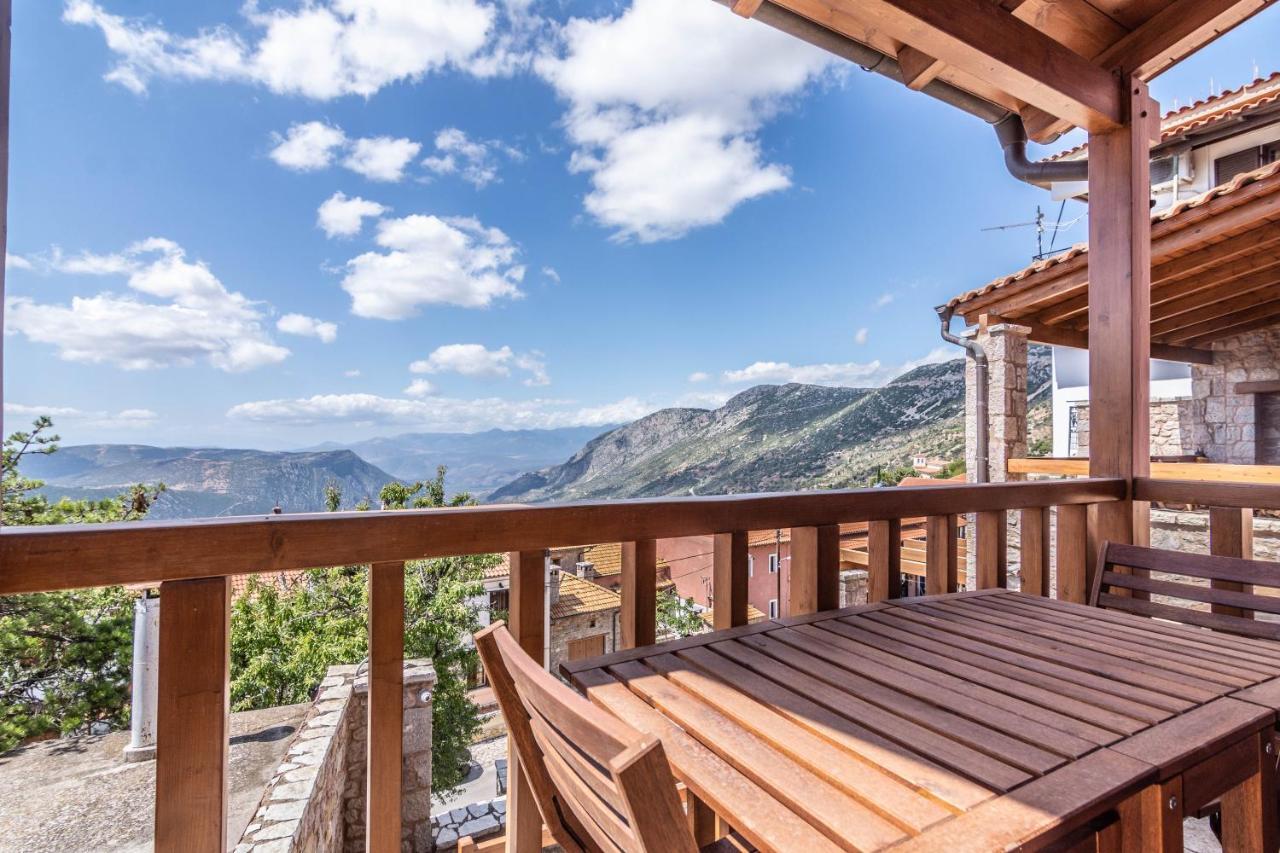 Kallisto Mountain House IV Aráhova Kültér fotó